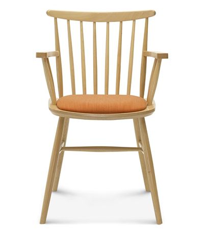 Scandinavian armchair, beech wood - MANU Wooden Collection