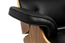Load image into Gallery viewer, Office Lounge chair/ Walnut wood - MANU Wooden Collection
